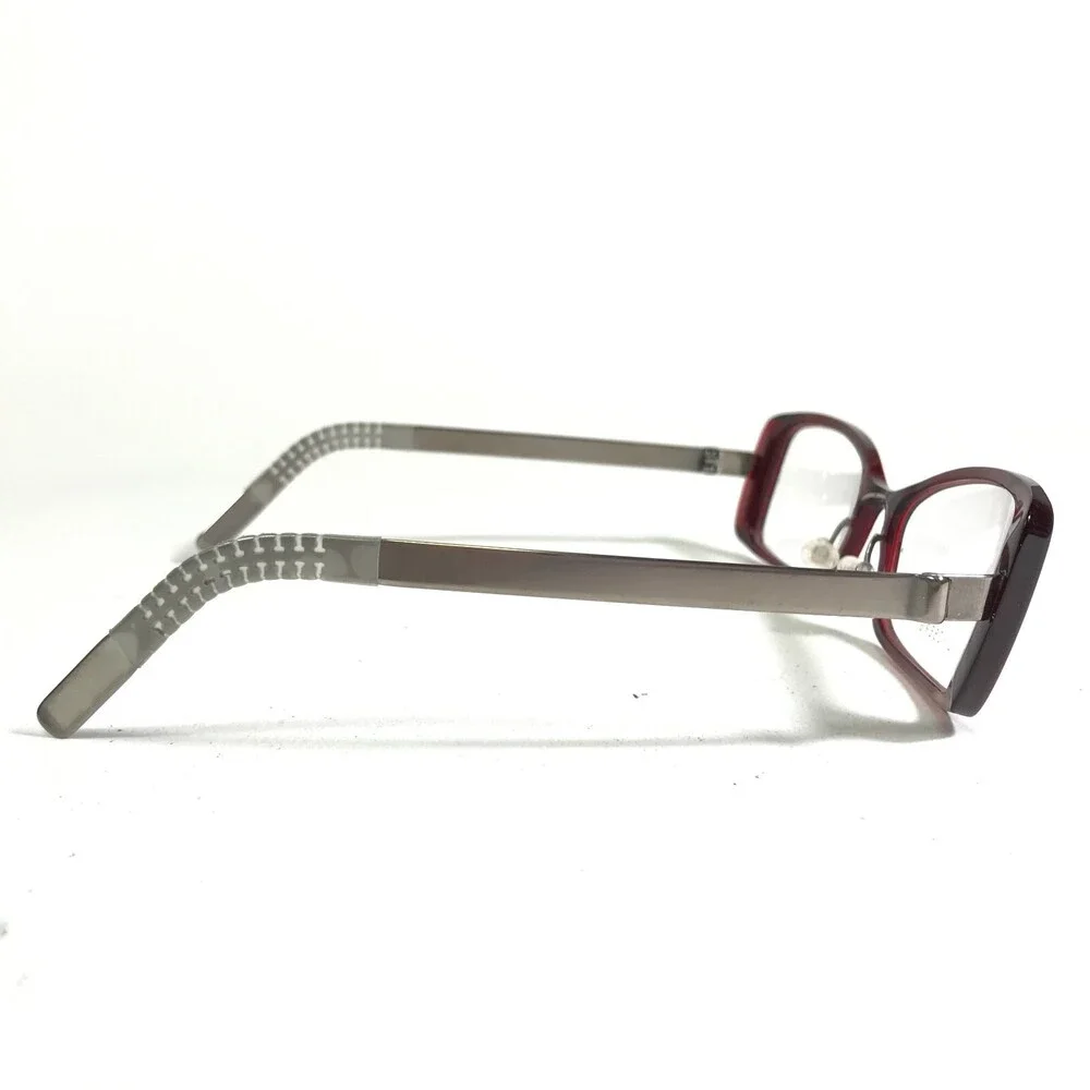 Lindberg ACT/STRIP 1115 AB04 Eyeglasses Frames Red Silver Acetanium 50-17-125